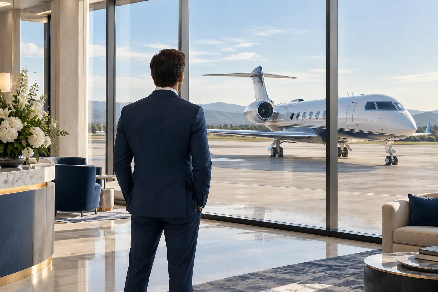 Accueil VIP & FBO — L'excellence du service au sol