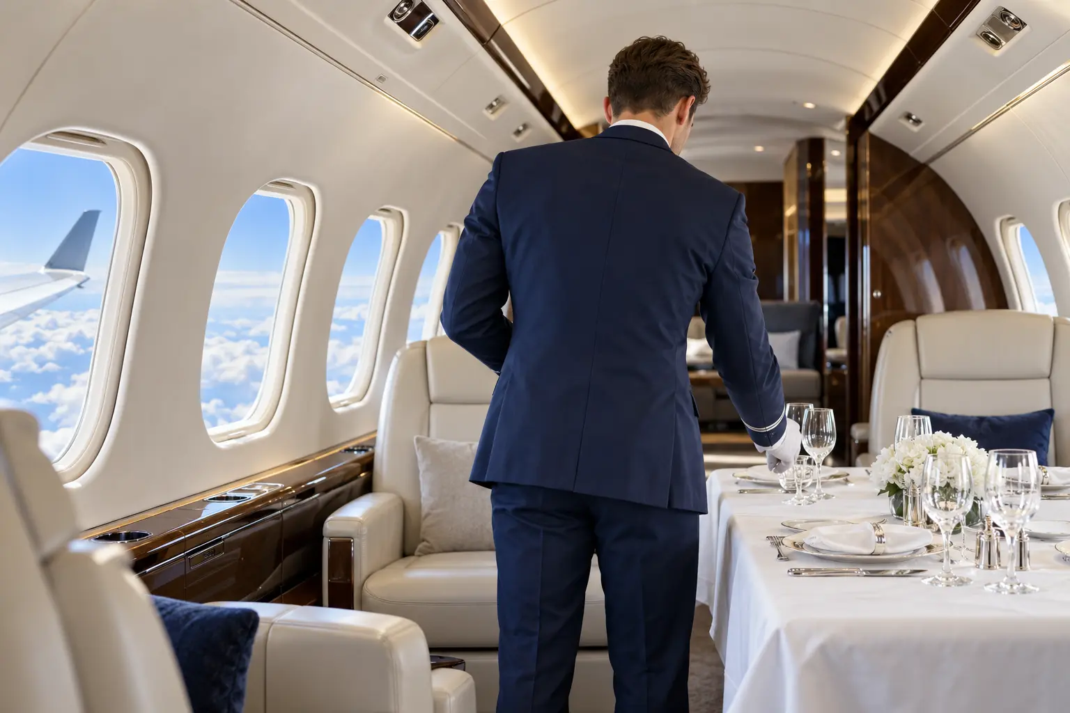 VIP Cabin Crew — Hôtesse & steward en aviation d'affaires